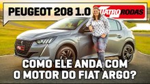 Peugeot 208 1.0: como anda o hatch com o mesmo motor do Fiat Argo