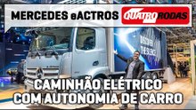 Mercedes eActros: uma volta no CAMINHÃO ELÉTRICO com potência de AMG