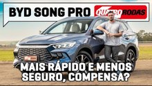 BYD Song Pro faz 15,7 km/l e é mais barato que Corolla Cross, mas é menos seguro