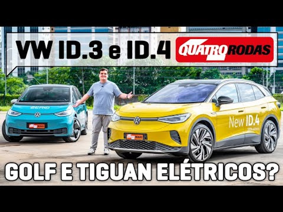 VW ID.3 e ID.4 são melhores que Golf e Tiguan? | Quatro Rodas