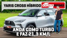 Toyota Yaris Cross híbrido é MAIS RÁPIDO que Creta e SUPERA os 21 km/l