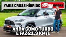 Toyota Yaris Cross híbrido é MAIS RÁPIDO que Creta e SUPERA os 21 km/l