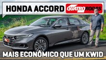 Honda Accord e:HEV: um sedã grande que faz quase 20 km/l | Quatro Rodas
