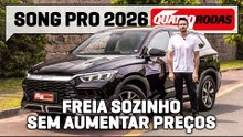 BYD Song Pro 2026 fica MAIS SEGURO para manter distância do Corolla Cross