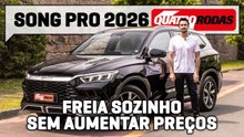BYD Song Pro 2026 fica MAIS SEGURO para manter distância do Corolla Cross