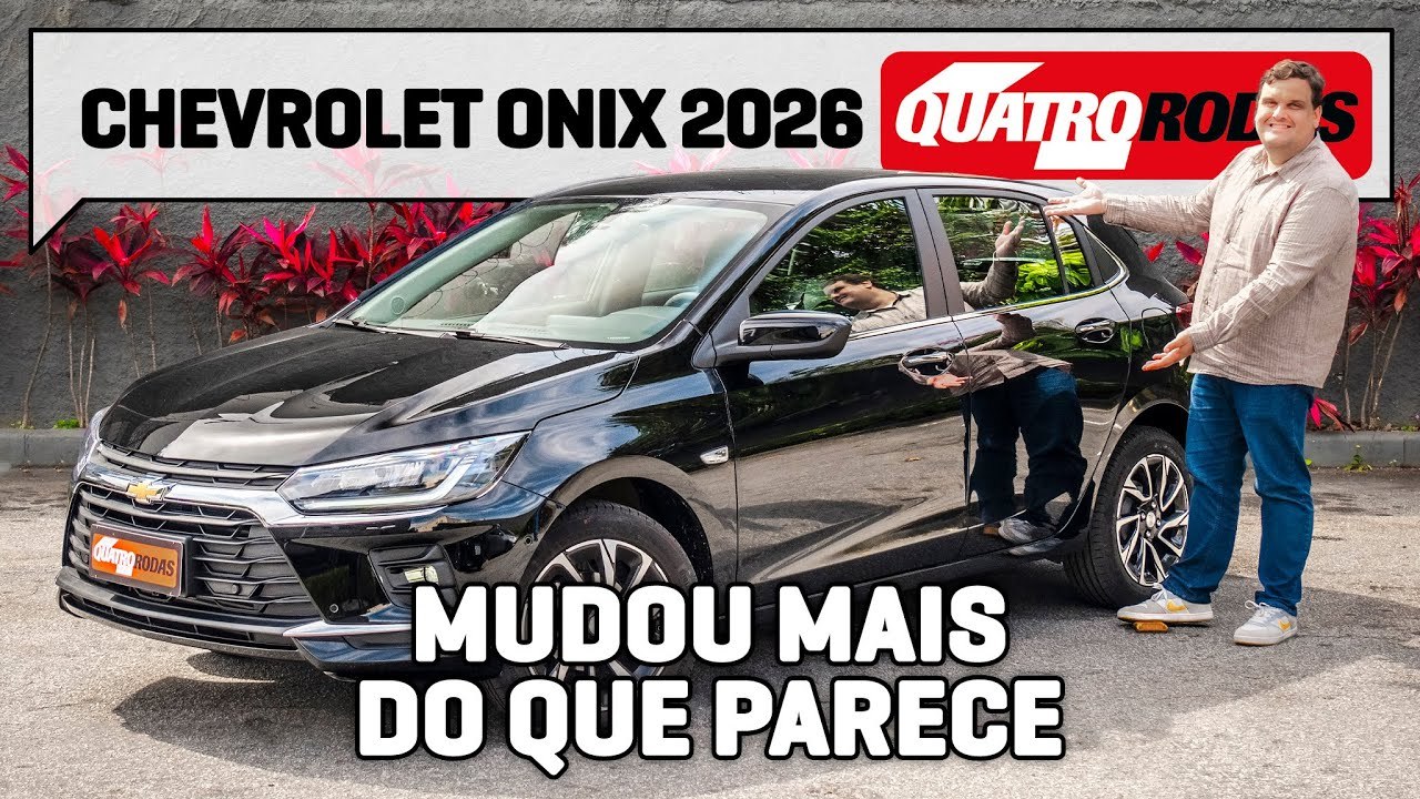 Chevrolet Onix turbo 2026 corrige velhos problemas mesmo mudando pouco (EXCLUSIVO)