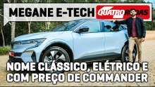 Renault Megane E-Tech tem nome clássico, mas é ELÉTRICO moderno com PREÇO DE JEEP COMMANDER