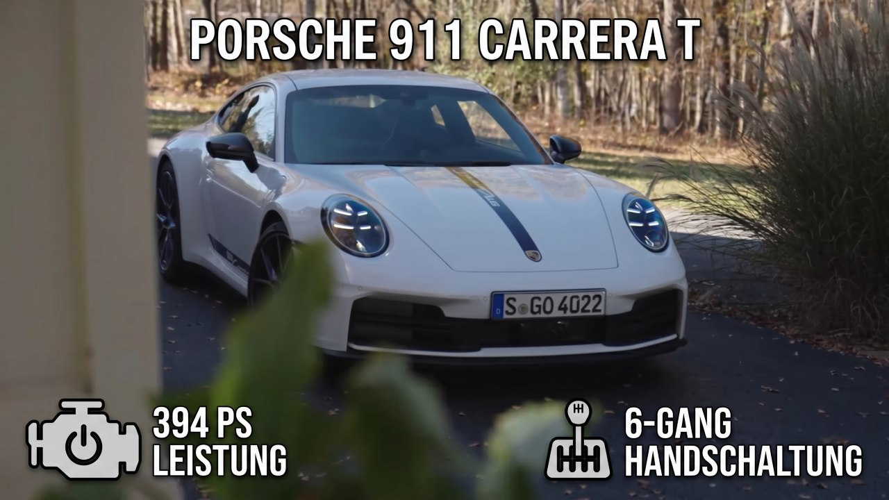 Porsche 911 Carrera T: Der perfekte 911 für Fahrer?