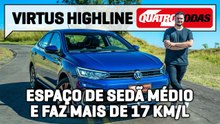 VW Virtus Highline 2023 é econômico, espaçoso, mas falta capricho