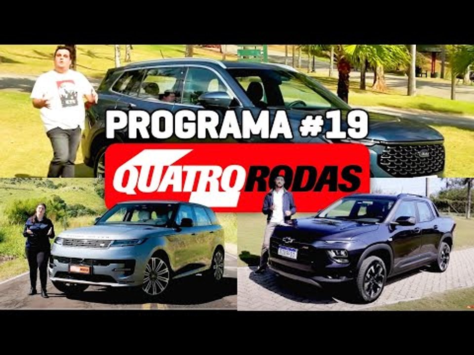 PROGRAMA QUATRO RODAS #19 - Tudo sobre Ford Territory, Range Rover Sport e Montana RS (07/10/2023)