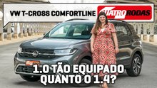 VW T-Cross Comfortline 2025 é TÃO equipado quando versão mais cara e MAIS econômico