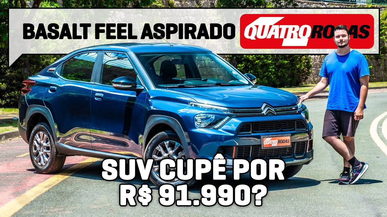 Citroën Basalt Feel aspirado é o SUV MAIS BARATO e LENTO do Brasil