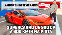 300 km/h! Lamborghini Temerario é híbrido insano de 920 cv que substitui o Huracán