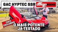 GAC Hyptec SSR é o carro MAIS POTENTE já testado por QUATRO RODAS e tem 3 motores e 1.224 cv