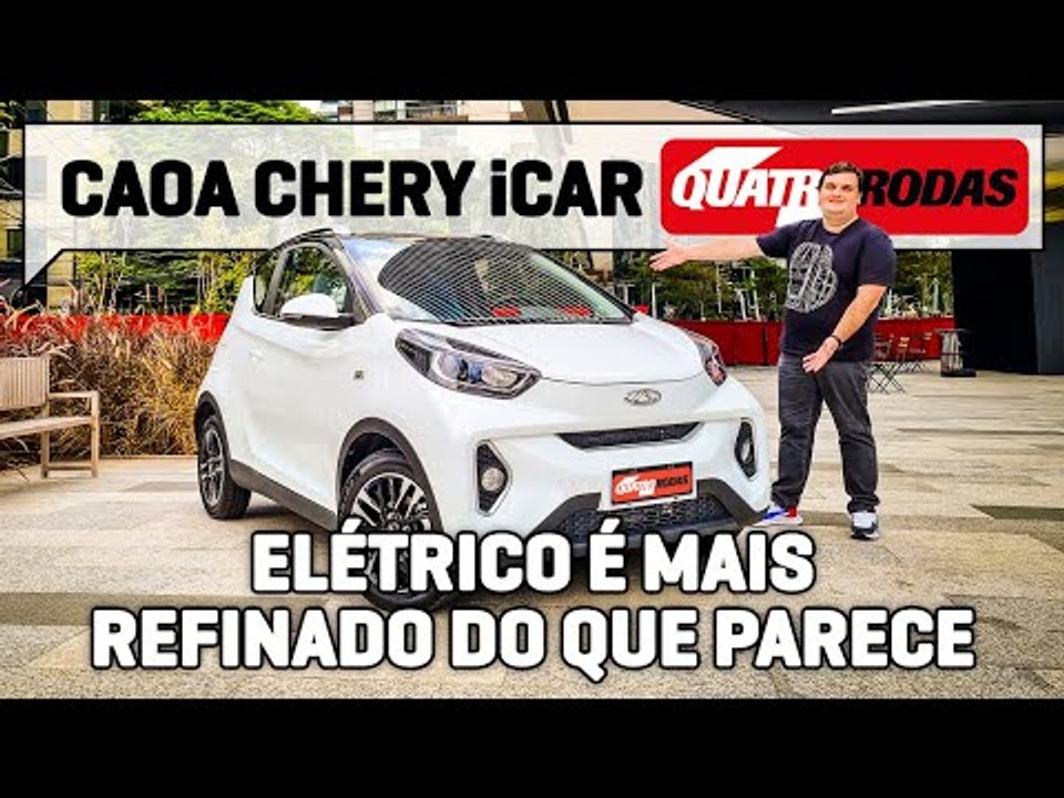 Chery iCar: tudo o que há de mais curioso no carro elétrico mais barato do Brasil