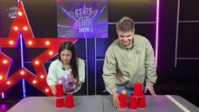 ‘Stars on the Floor’ 2026: Paul, Denise play ‘Tower Relay’ challenge