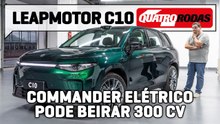 Leapmotor C10 é quase um COMMANDER ELÉTRICO e estreia em breve com quase 300 cv