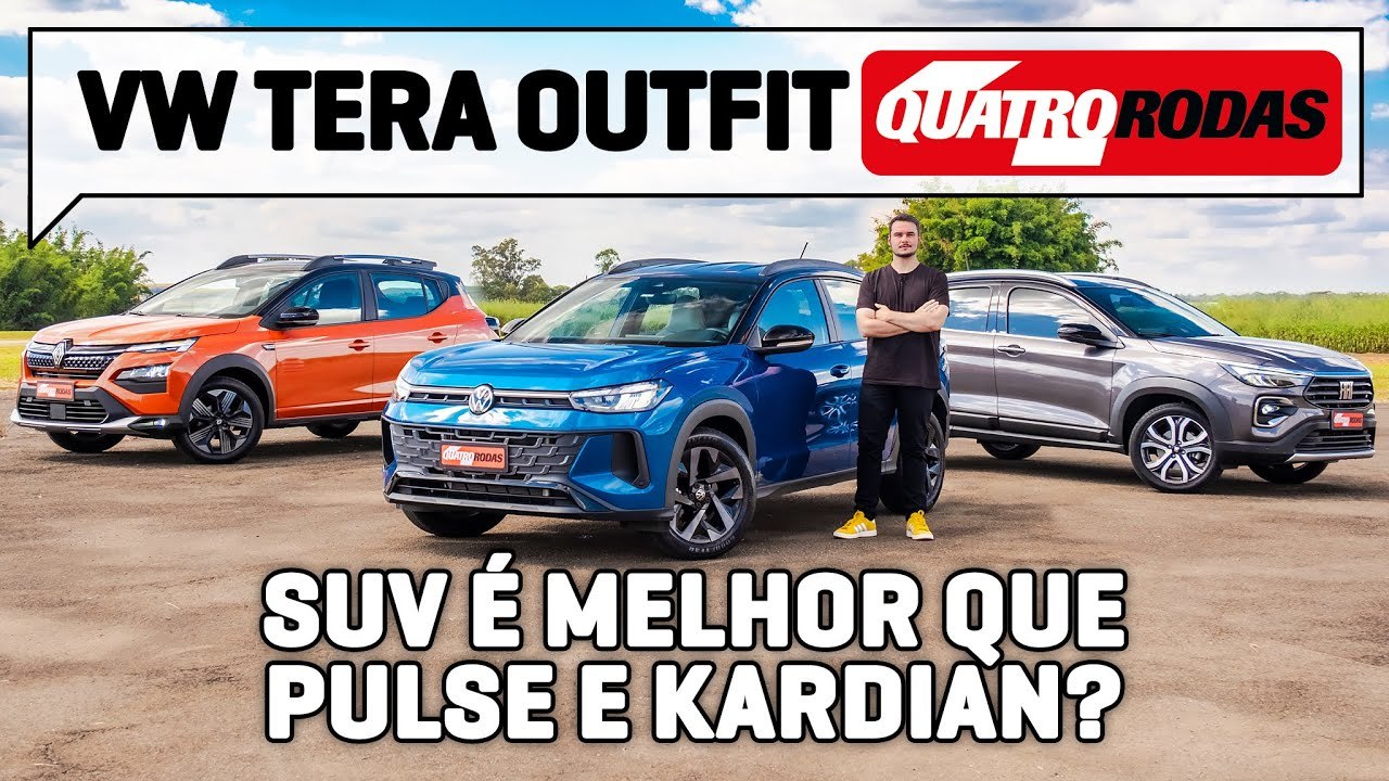 VW Tera: em quê o novo SUV é MELHOR OU PIOR que Fiat Pulse e Renault Kardian?