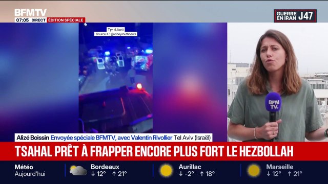 Guerre au Moyen-Orient: l'armée israélienne continue ses opérations dans le Sud-Liban