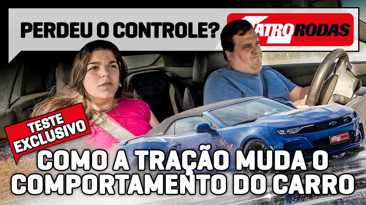 Fora de controle: veja COMO REAGIR com carros de tração traseira e de tração dianteira NO LIMITE