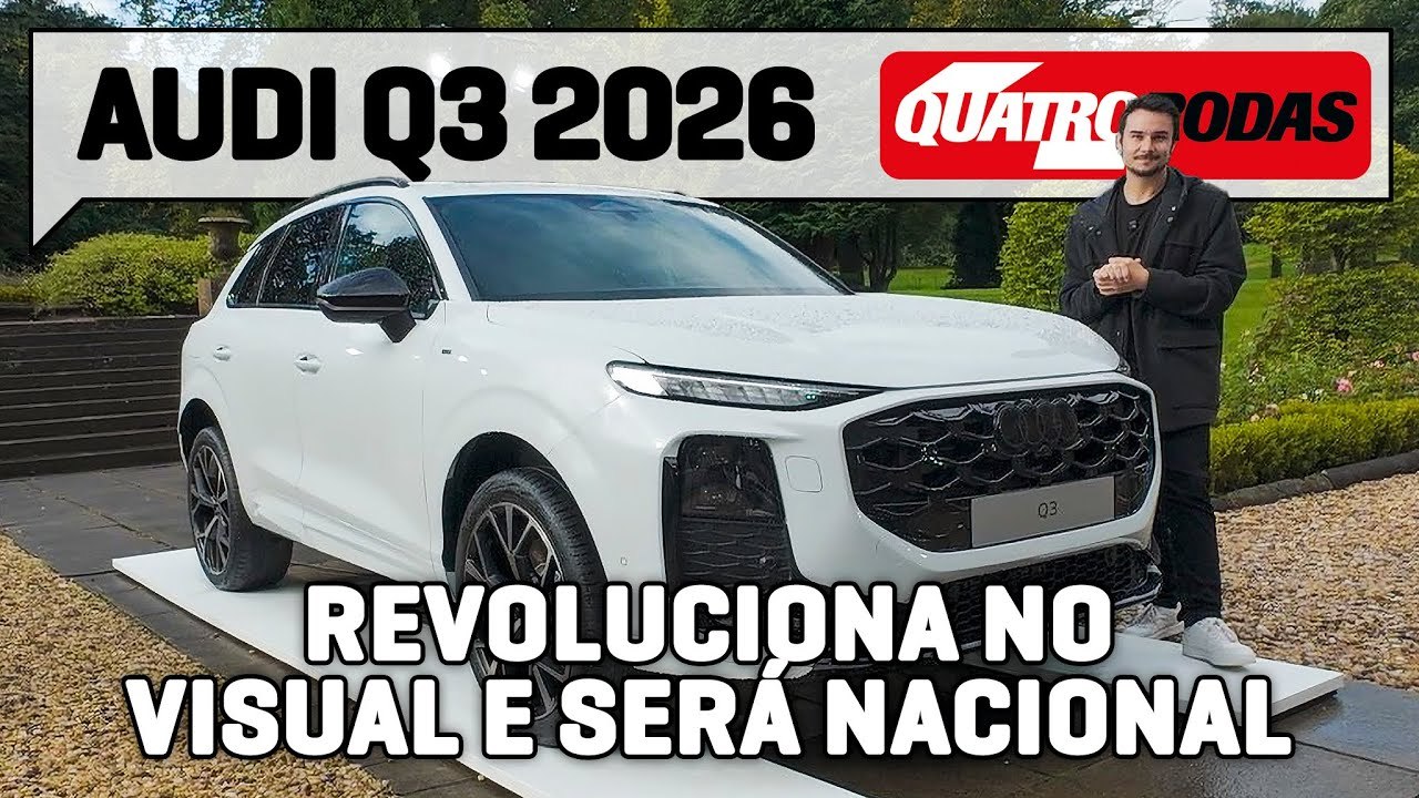 Novo Audi Q3 REVOLUCIONA sem perder identidade e SERÁ nacional