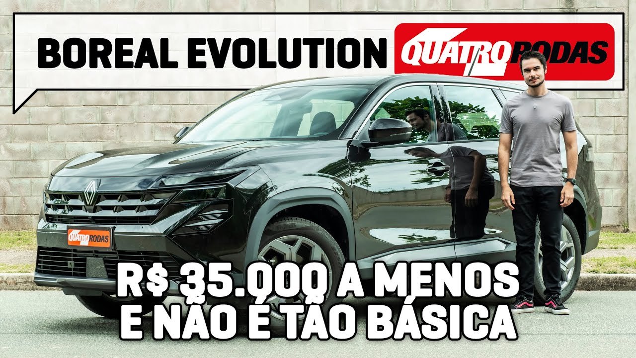 R$ 35.000 MAIS BARATO: o que o Renault Boreal Evolution NÃO TEM para custar como um Creta
