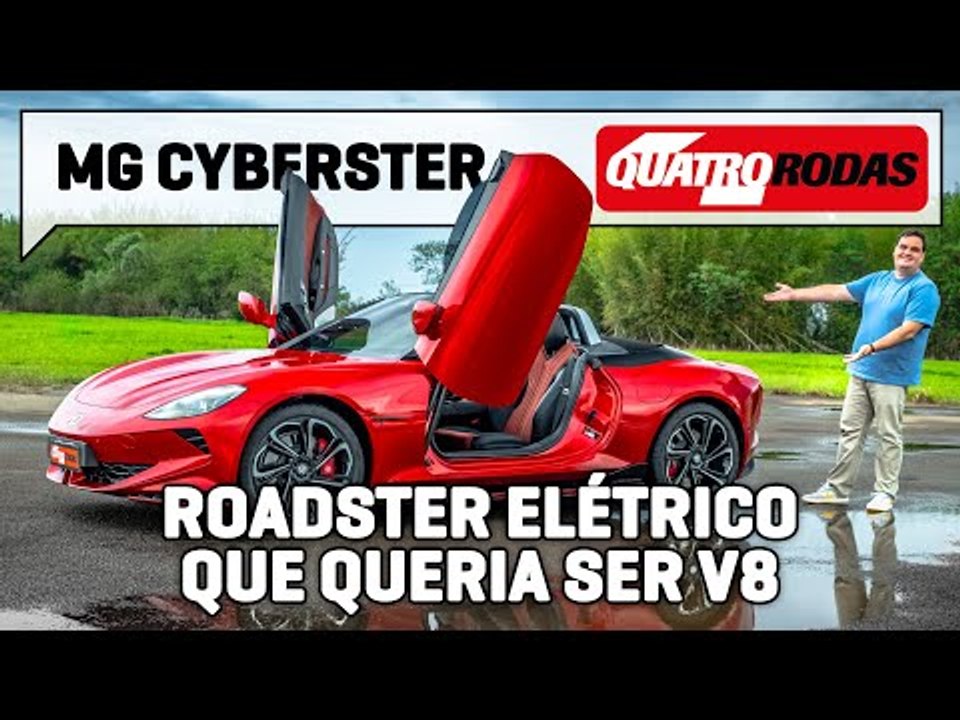 MG Cyberster é ROADSTER ELÉTRICO de 510 cv que a Tesla NÃO CONSEGUIU fazer