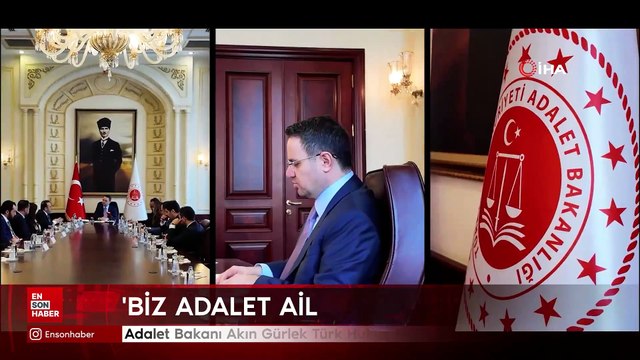 Adalet Bakanı Akın Gürlek Türk Hukuk Enstitüsü heyetini kabul etti