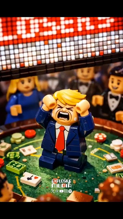 Latest lego video by@explosivemedia  #iran  #lego  #trump  #trending  #trendingshorts