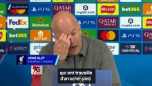 Face au PSG, Slot regrette un nouveau manque d’efficacité de son équipe