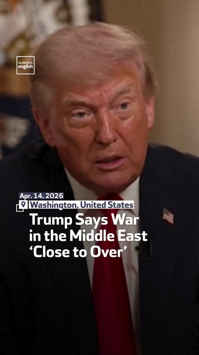 Trump Says War in the Middle East ‘Close to Over’