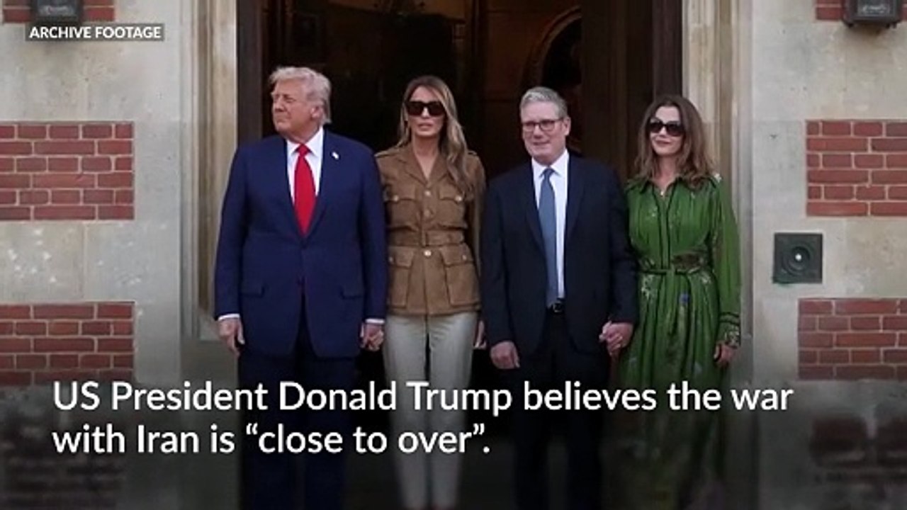 Trump declares war with Iran is ‘close to over’