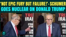 ‘TRUMP’S OPERATION ‘EPIC FAILURE’’: Schumer LASHES OUT At Trump as China-Iran BREAK Hormuz Blockade