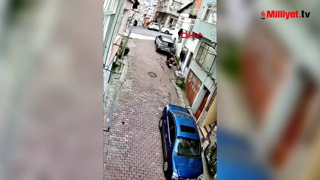 3. kattaki daireye 'örümcek adam' gibi tırmandı! Servet çalıp kaçtı