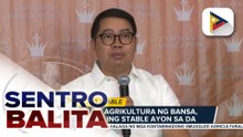 DA, tiniyak na nananatiling stable ang sektor ng agrikultura ng bansa; paggamit ng solar irrigation at iba pang alternatibong enerhiya, palalakasin pa ayon sa ahensya | ulat ni Elijah Canlas