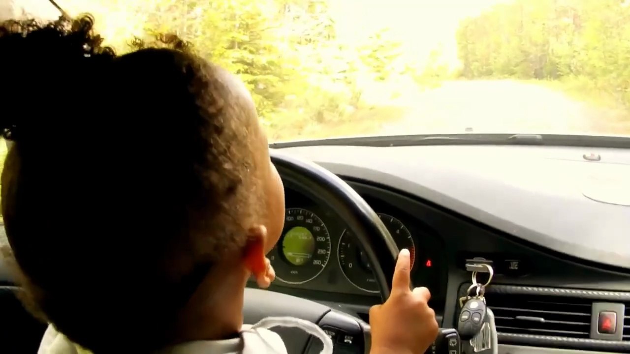 Funny Good Baby Driving to McDonalds after Berry Hunting Fail with Nursery Rhyme Songs for Kids