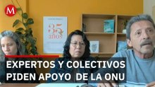 Expertos y colectivos piden aceptar ayuda internacional por crisis de desapariciones