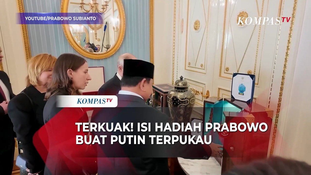 Buat Putin Terpukau! Presiden Prabowo Beri Hadiah Miniatur Candi Borobudur