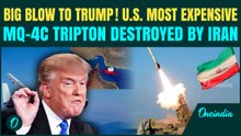 Iran BLOWS APART a U.S. $240M MQ-4C Triton Over Hormuz | U.S. Spy Drone DESTROYED |Trump Humiliated