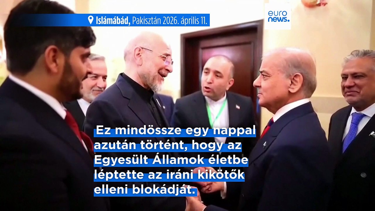 Az amerikai-iráni tárgyalások második fordulóját próbálták összehozni az amerikai blokád első napja alatt