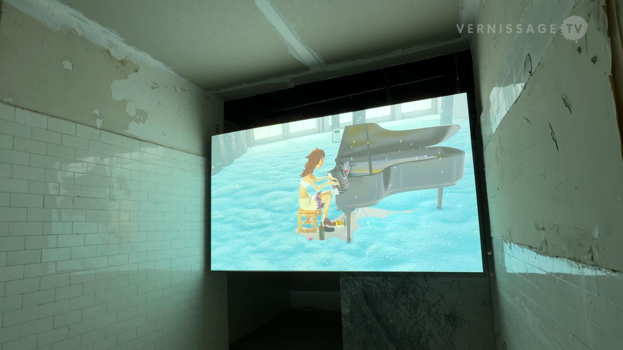 Bunny Rogers: Mandy’s Piano Solo in Columbine Cafeteria (2016) / Variety Arts Theater, Los Angeles