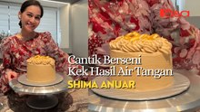 Cantik Berseni Kek Hasil Air Tangan Shima Anuar