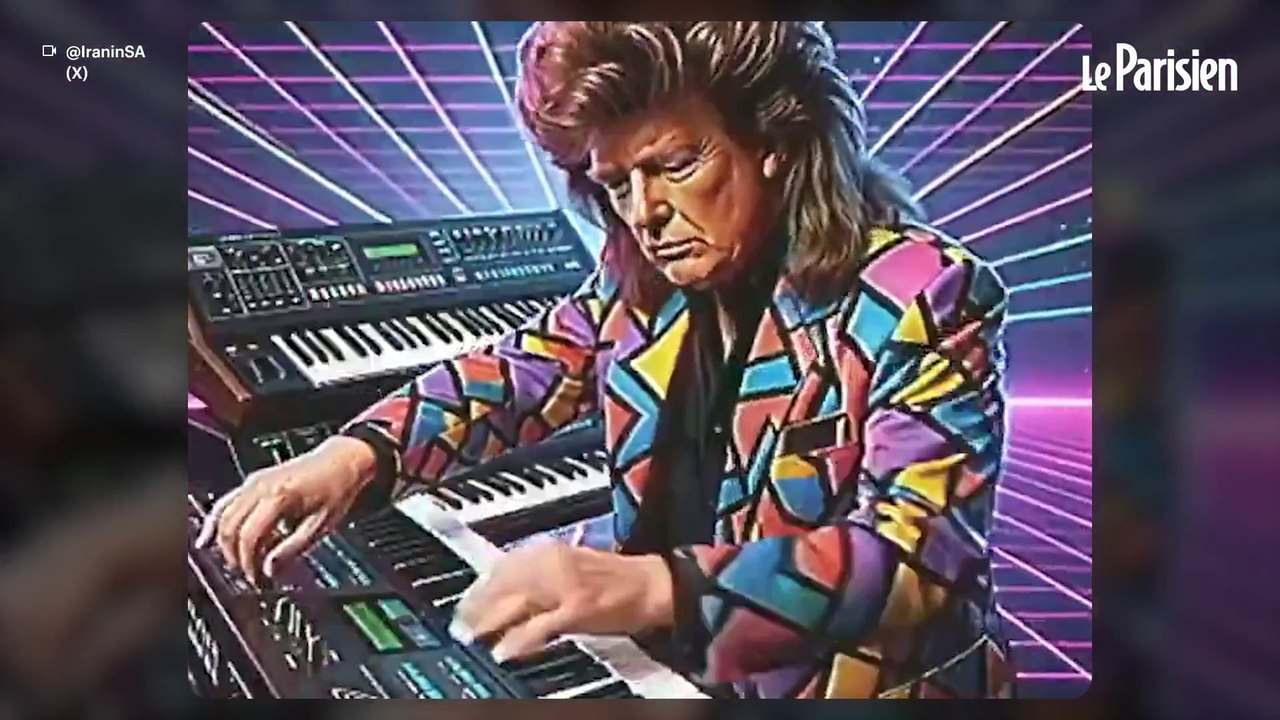 L’Iran parodie le tube de Desireless « Voyage, voyage » avec un Donald Trump en IA