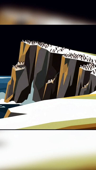 Le pouvoir du CACA ! #oiseau #guano #arctique #animaux #nature