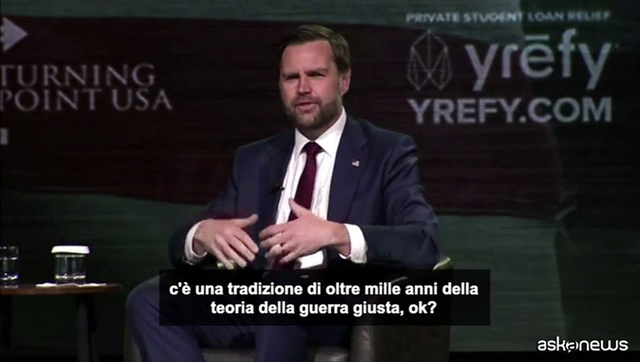 Vance al papa: "Deve stare attento quando parla di teologia"