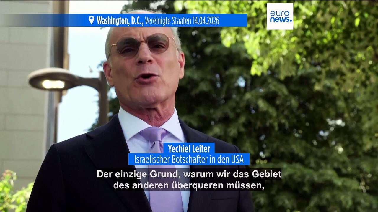 Israelischer Botschafter begrüßt 'wunderbaren Austausch' nach Gesprächen mit Libanon