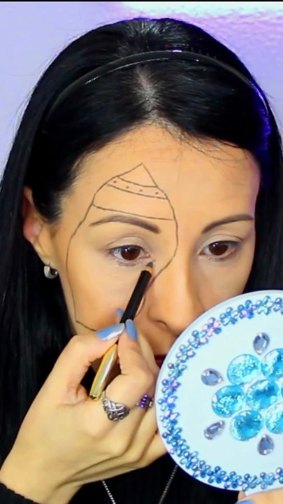 Cyborg Makeup