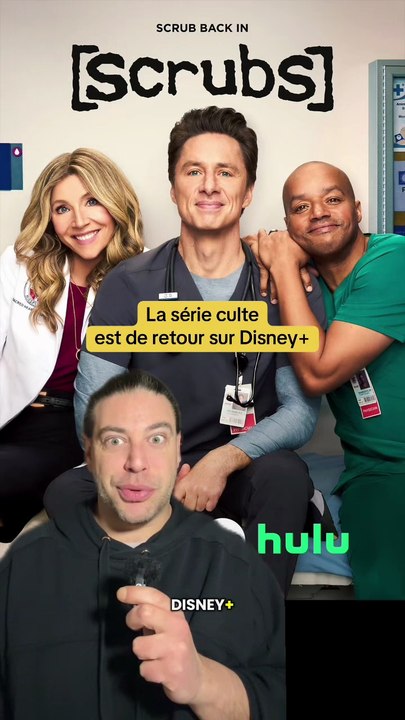 La série culte Scrubs est de retour sur Disney+ dès le 15 avril !!