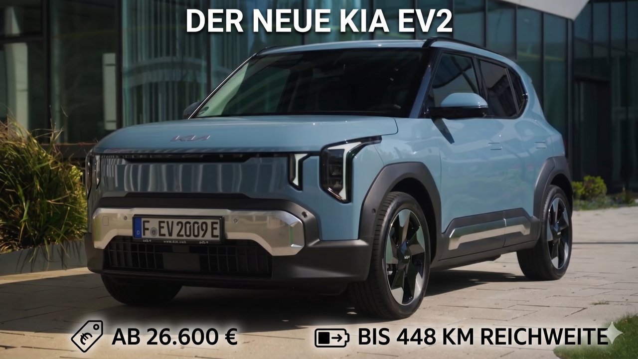 Kia EV2 2026: Neuer Elektro-SUV fordert VW und Renault heraus