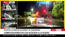 Inundación en Palermo: así quedó la avenida Dorrego tras el temporal